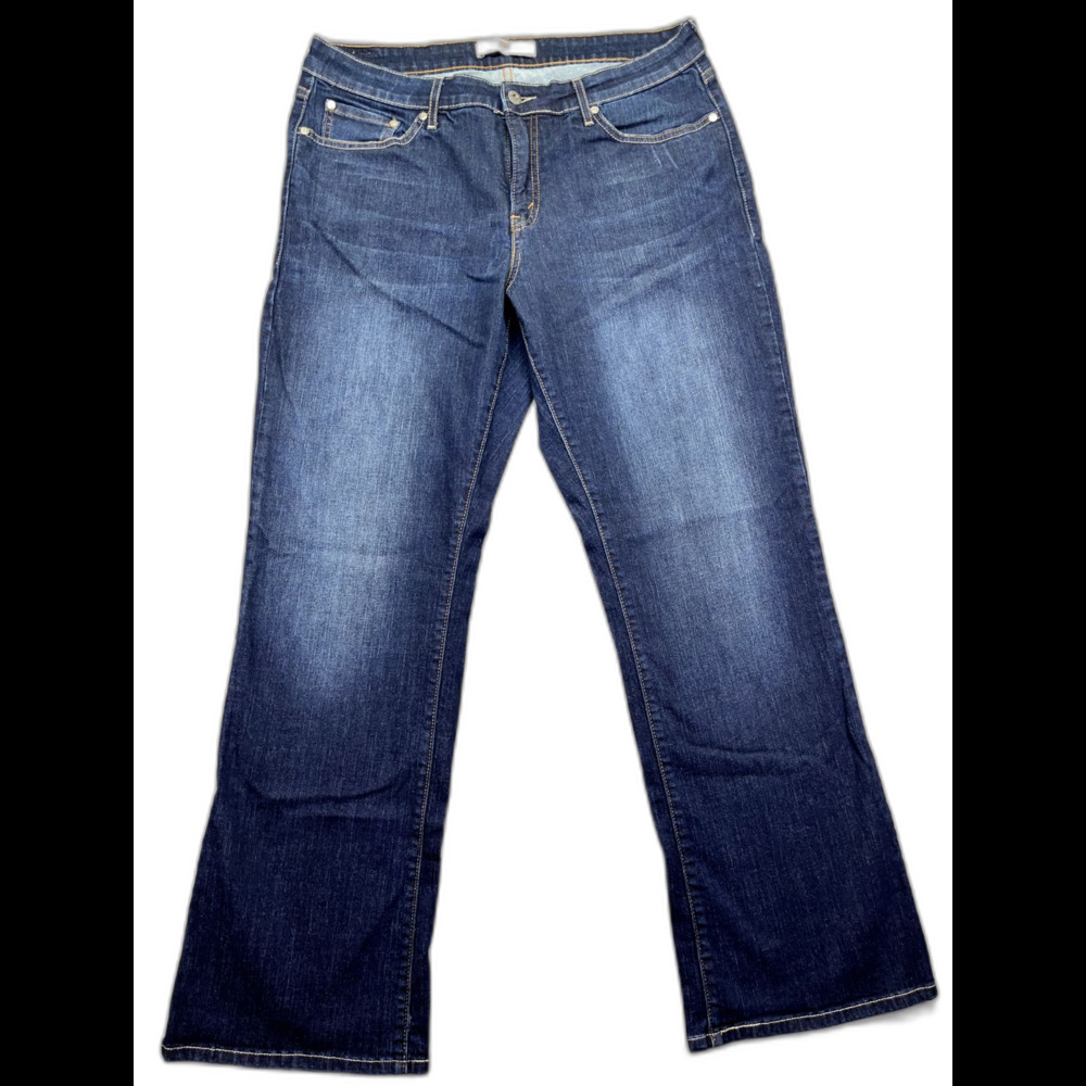 Levi’s 512 Perfectly Shaping‎ Jeans Women’s Size 18M Blue Bootcut Cottagecore